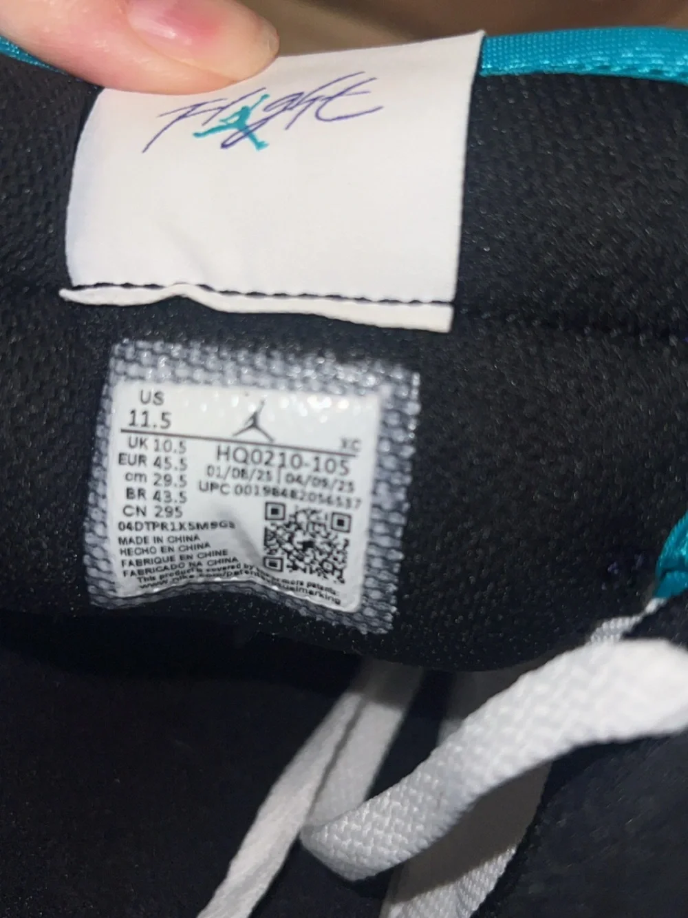 Jordan without purple